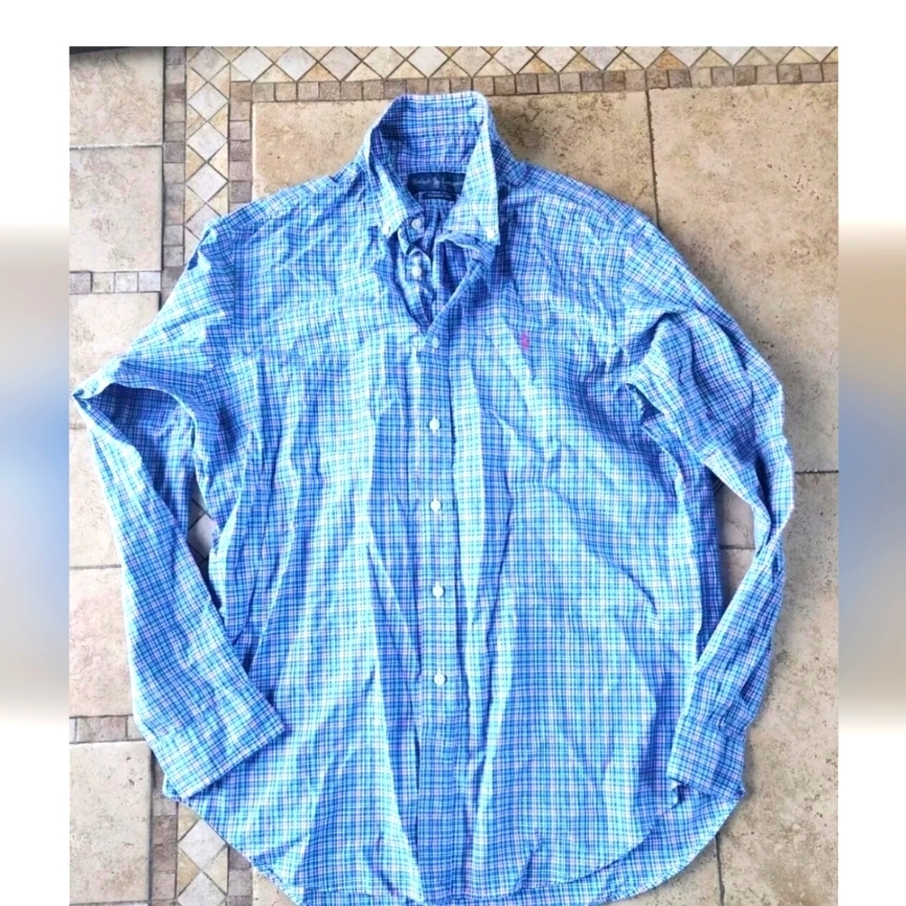 Ralph Lauren Plaid Button Up Shirt
